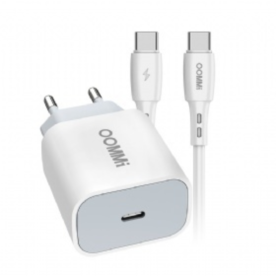 OOMMi WCG006 20W Type-C To Type-C Charger